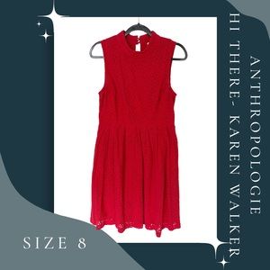 Anthropologie Lace dress size 8